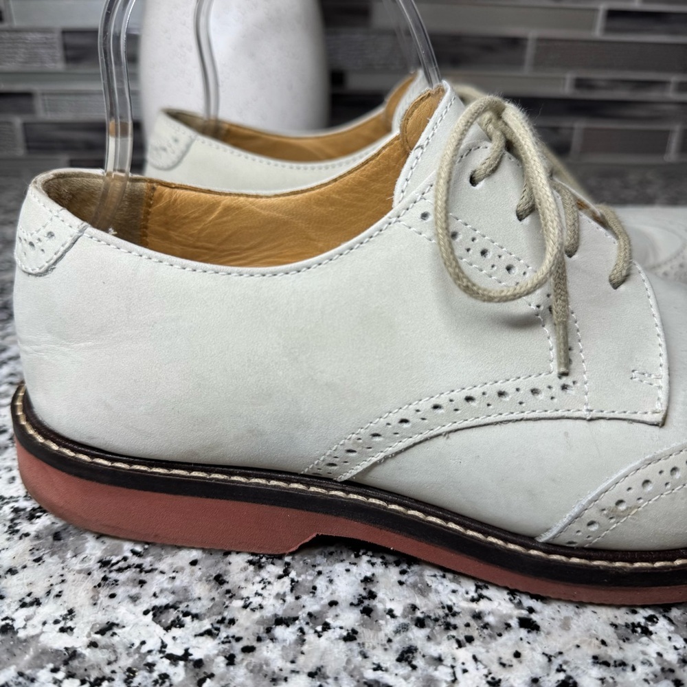 Johnston & Murphy Men’s Oxford Wing Tip Dress Shoes Size 9.5 - Picture 2 of 9